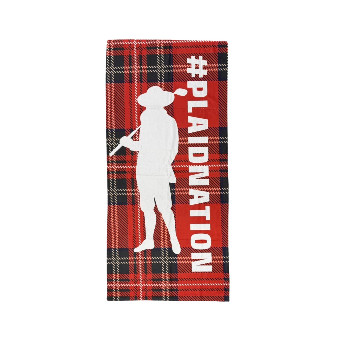 Willie Plaid Beach Towel