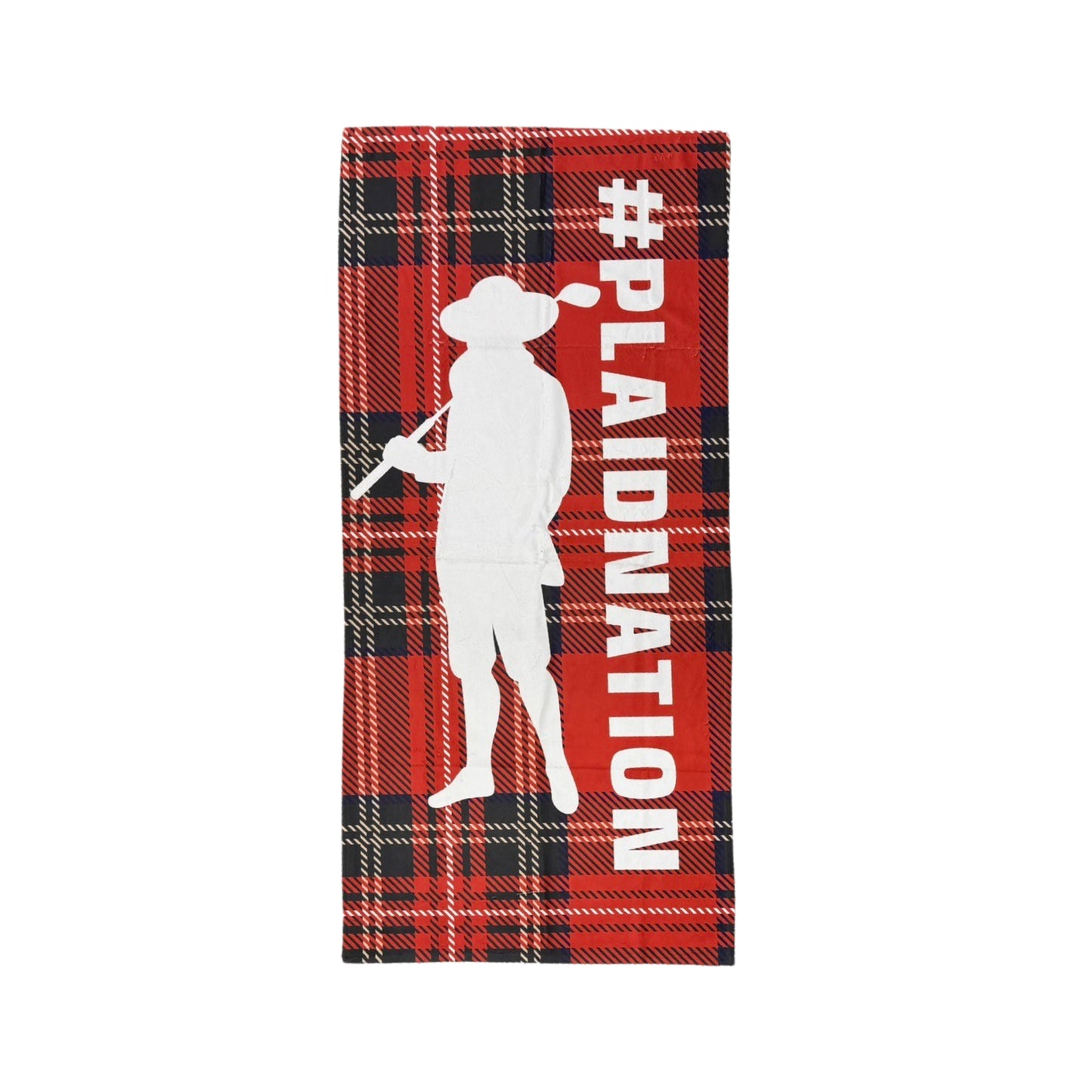 Willie Plaid  Beach Towel