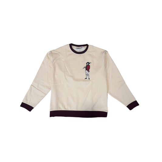 Kids Sir Willie Crewneck - Off White