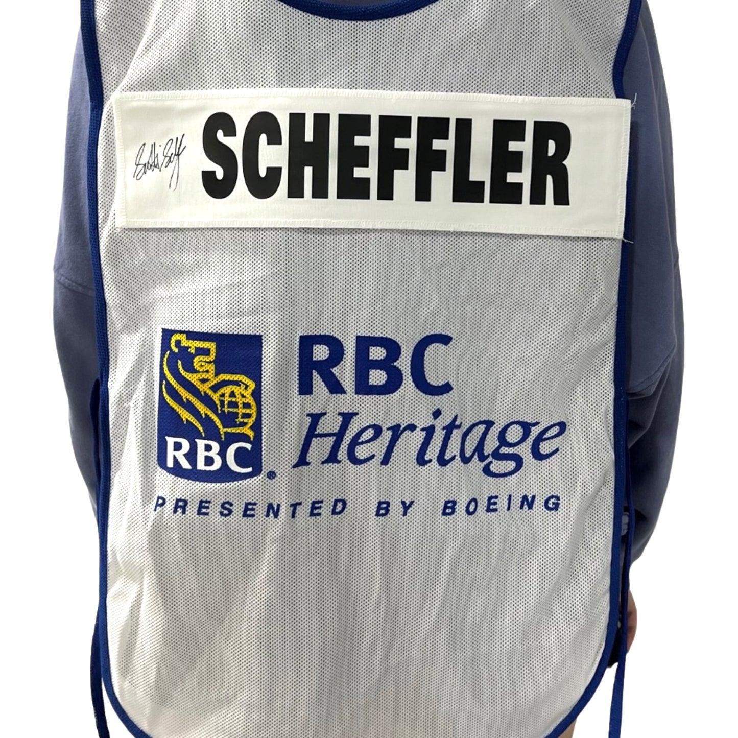 RBC Heritage 2023 Game Used Bib - Signed by Scottie Scheffler