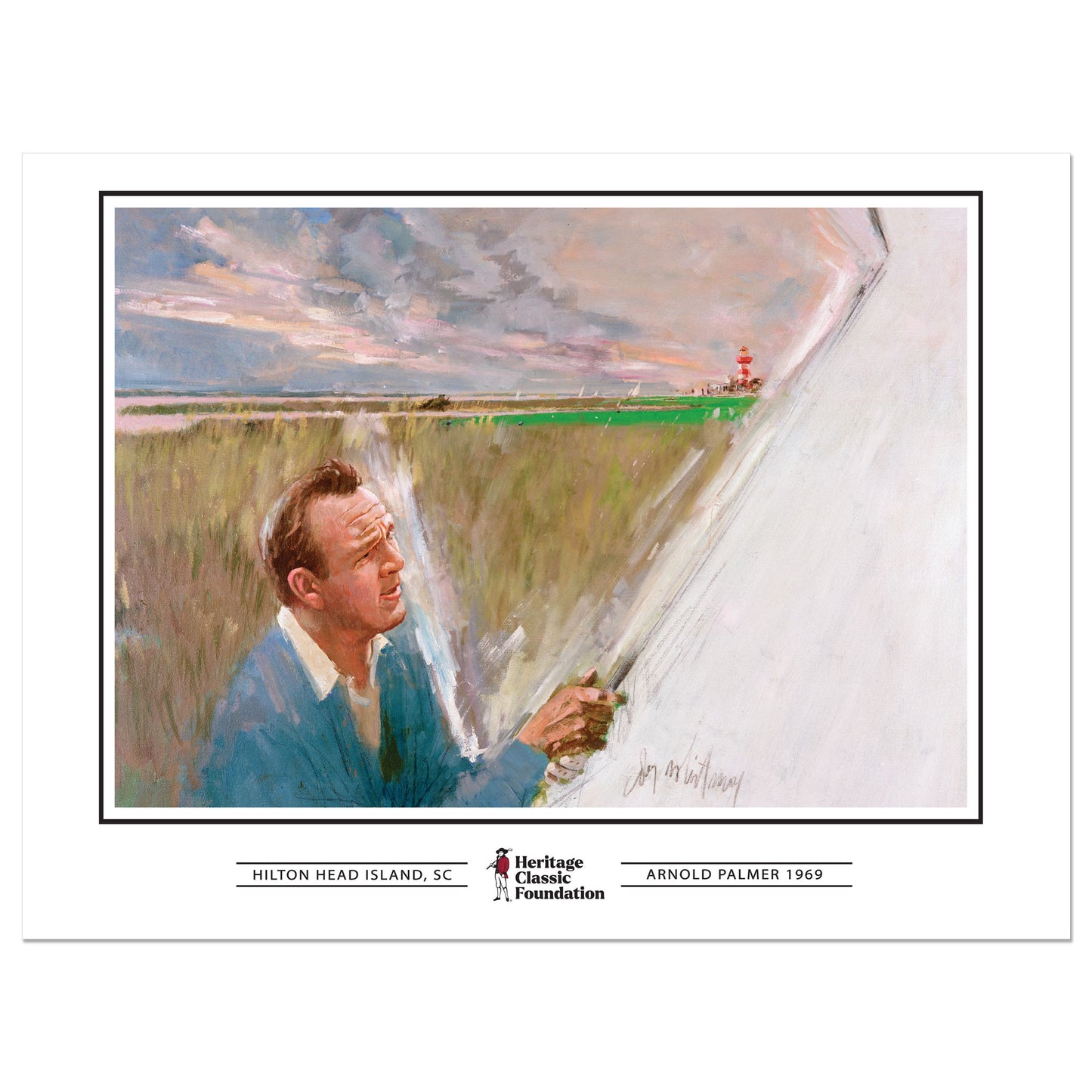 Heritage Classic 1969 Arnold Palmer - 12x16 Champions  Print