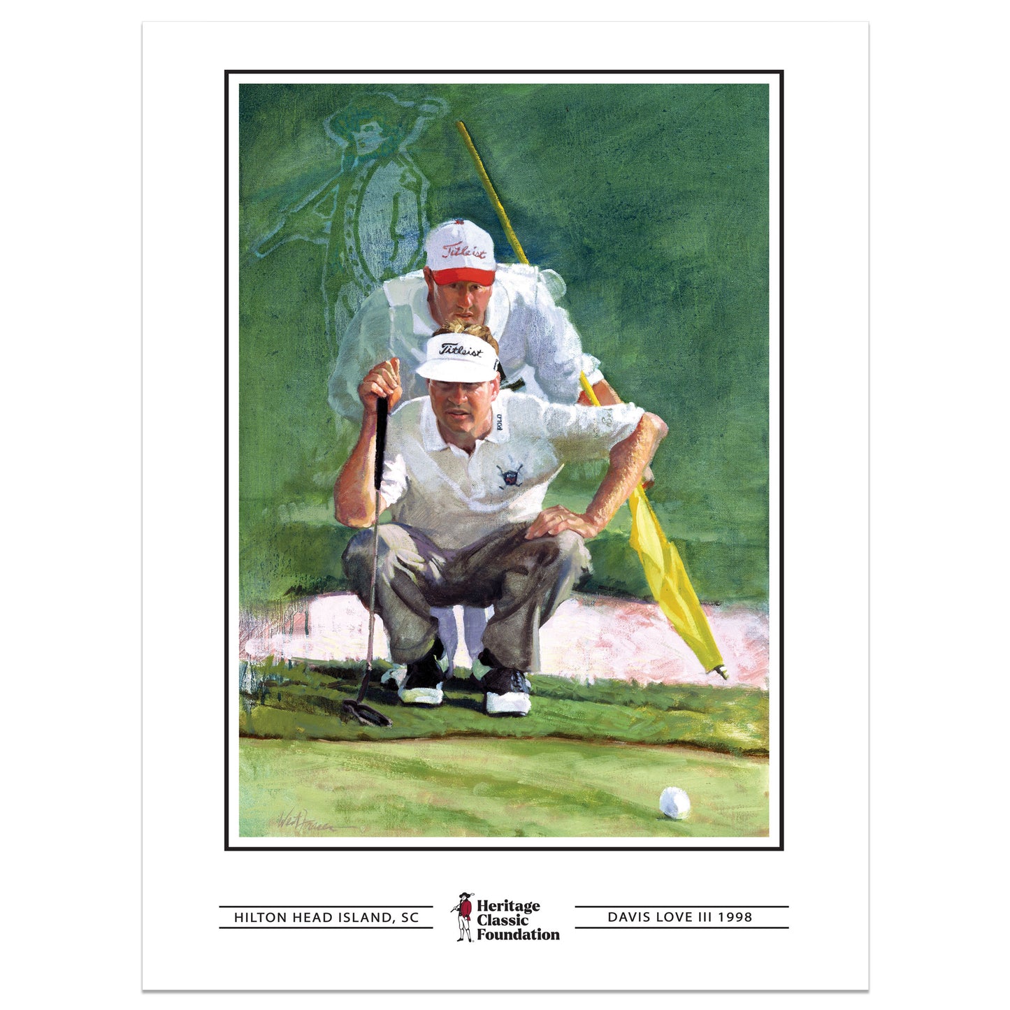 Heritage Classic 1998 Davis Love III - 12x16 Champions Print