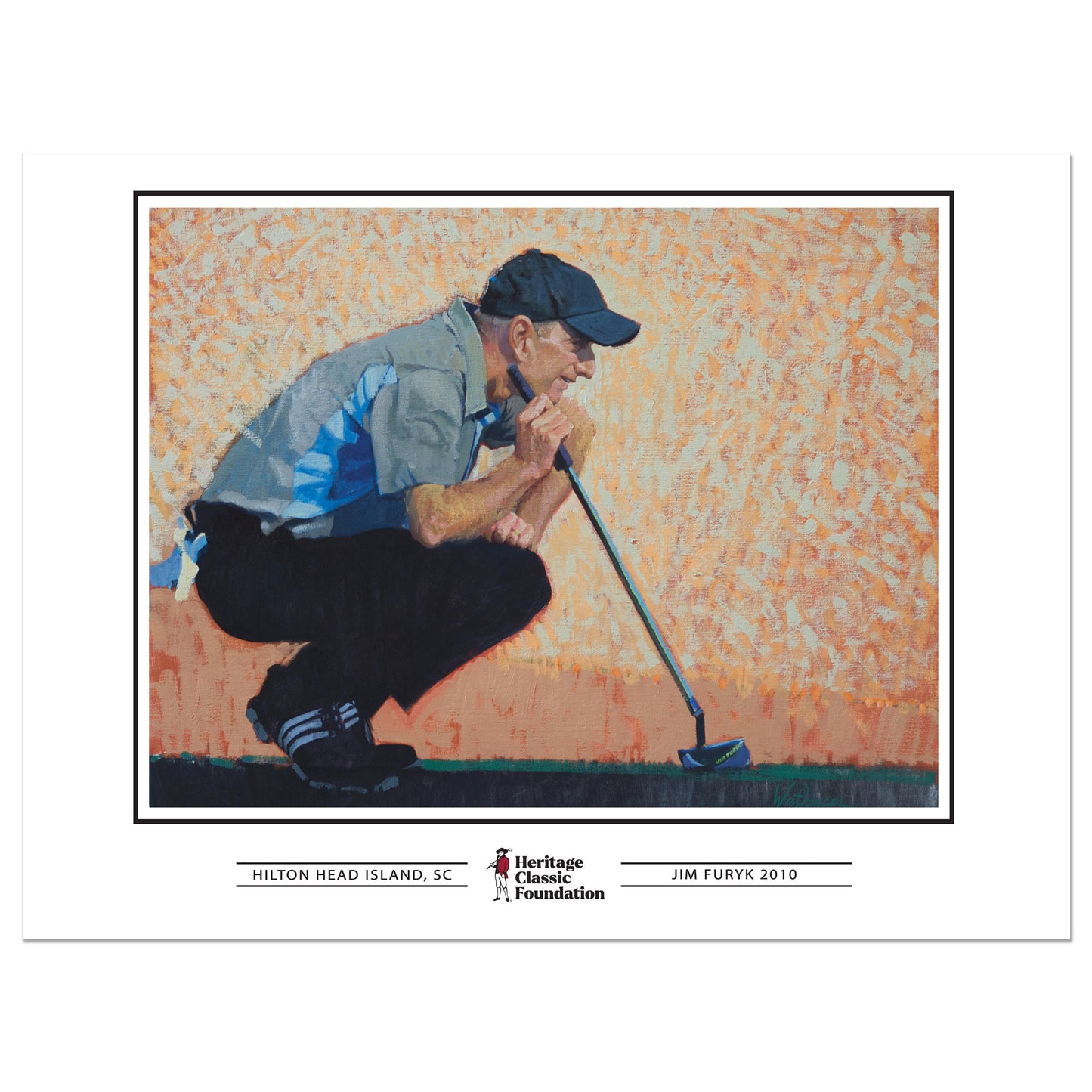 Heritage Classic 2010 Jim Furyk - 12x16 Champions  Print