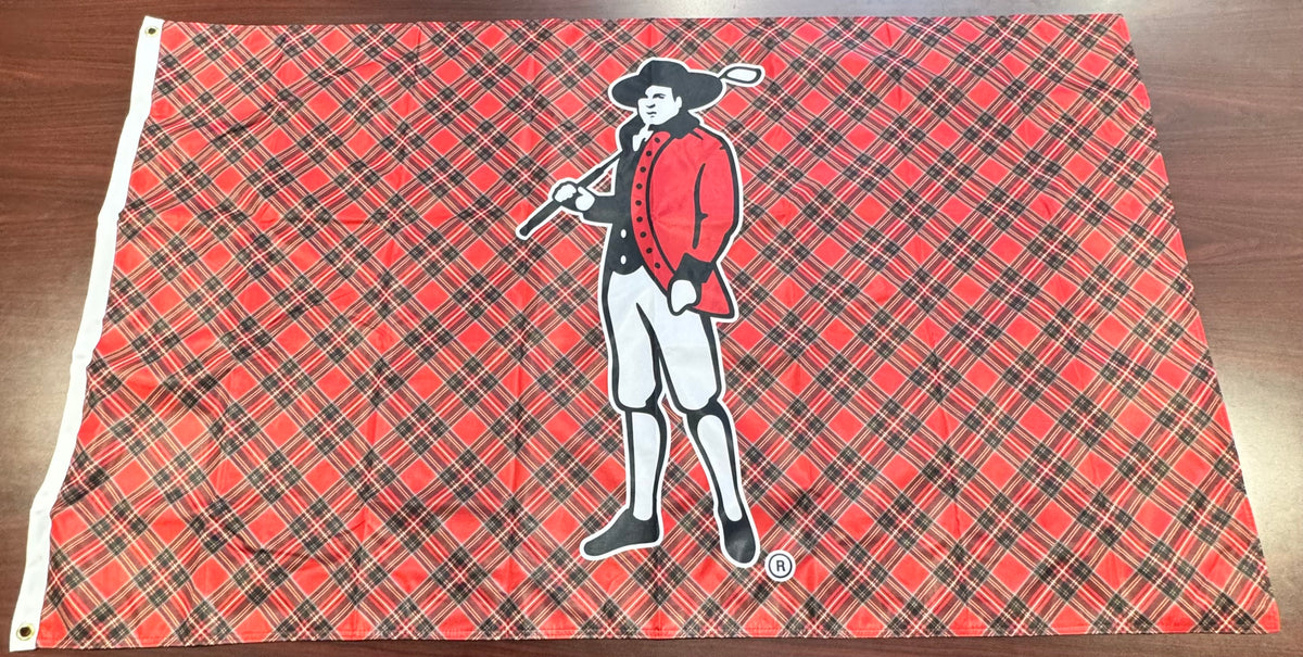Plaid Nation 3' x 5' flag with grommets