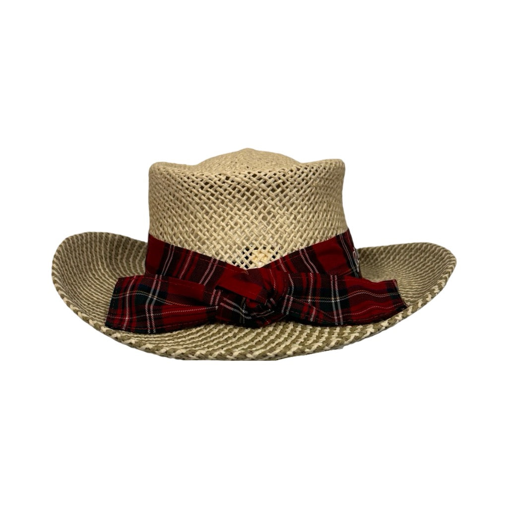 RBC Heritage Men - Ahead Straw Gambler - Plaid