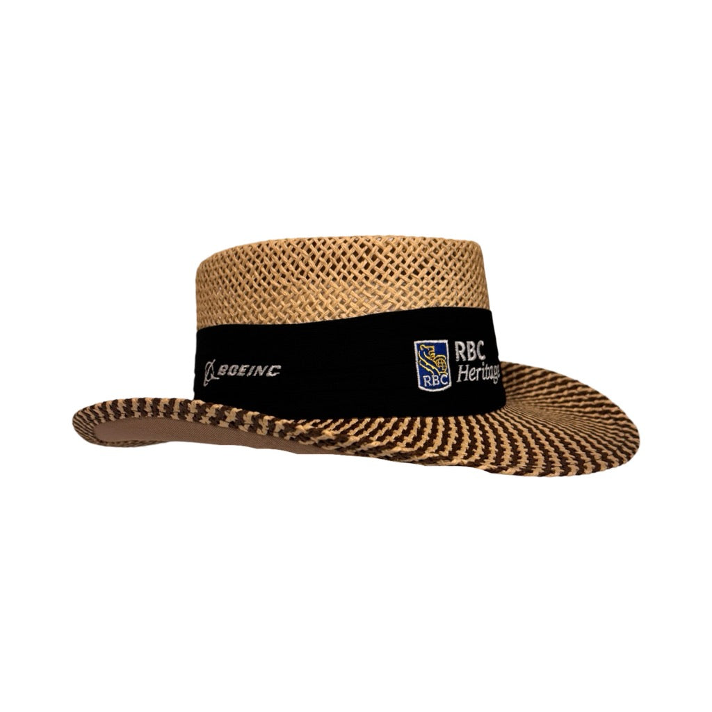 RBC Heritage Men - Ahead Straw Gambler - Black