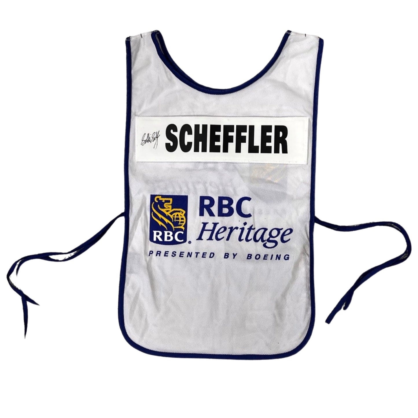 RBC Heritage 2023 Game Used Bib - Signed by Scottie Scheffler