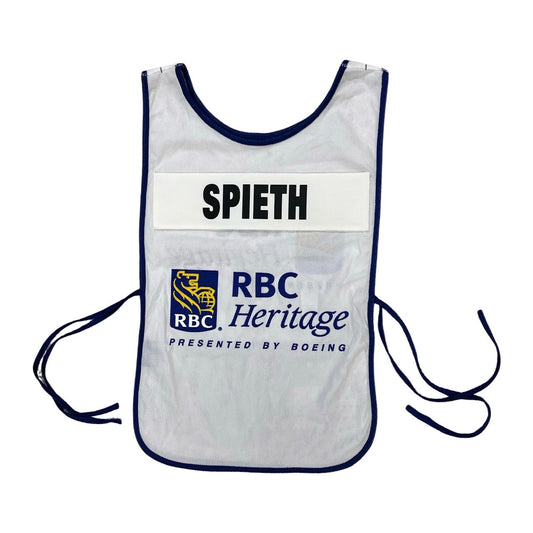 RBC Heritage 2023 Game Used Bib - Jordan Spieth
