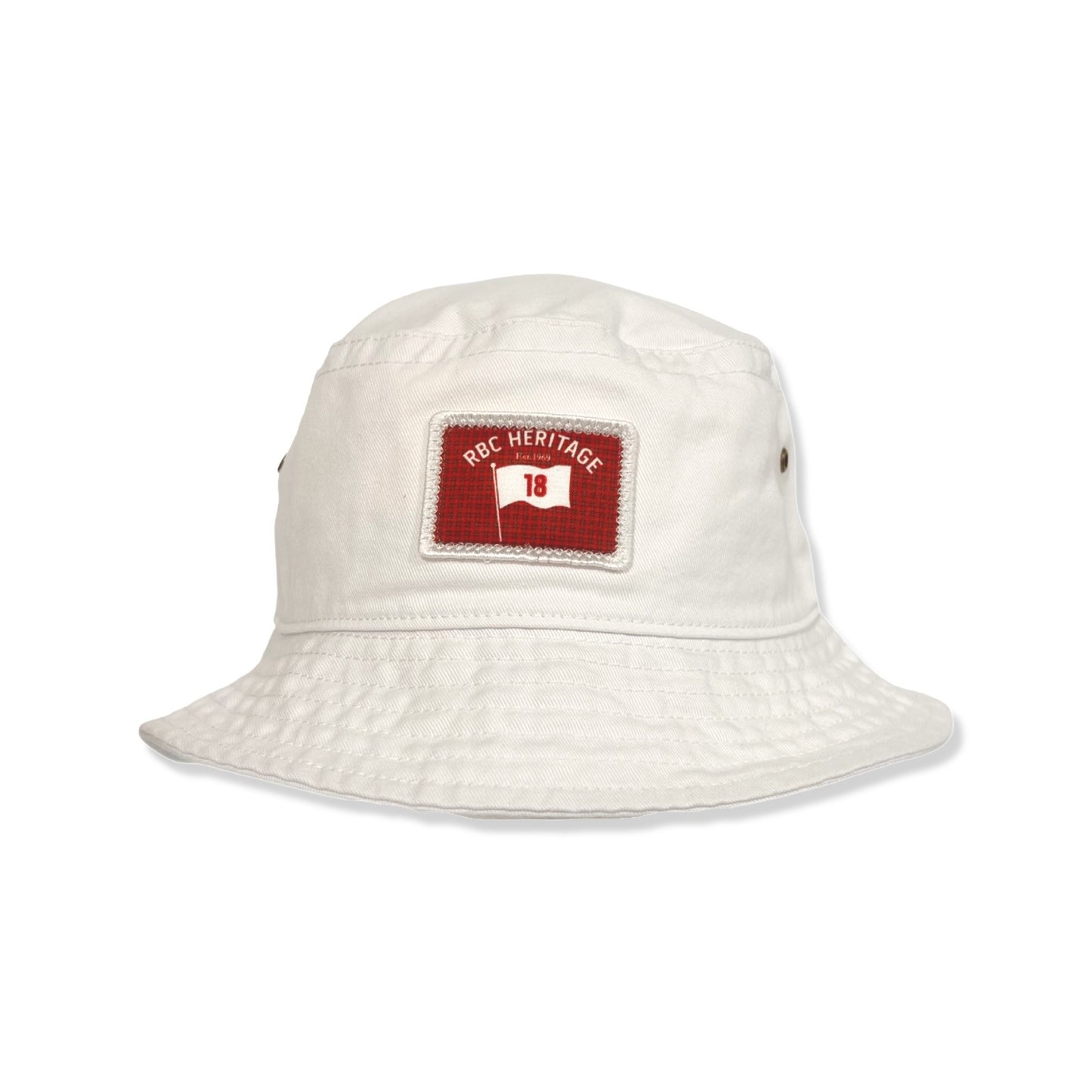 RBC Heritage Pin Flag Bucket Hat - White